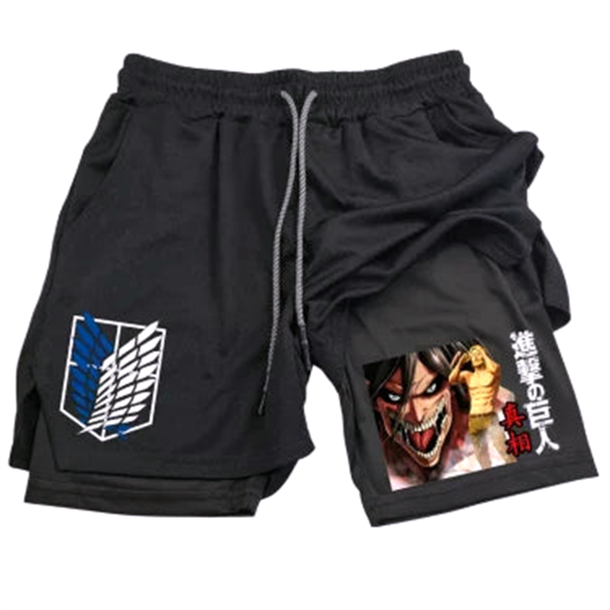Short de Compression V7 | L'Attaque des Titans Saiko-Shop