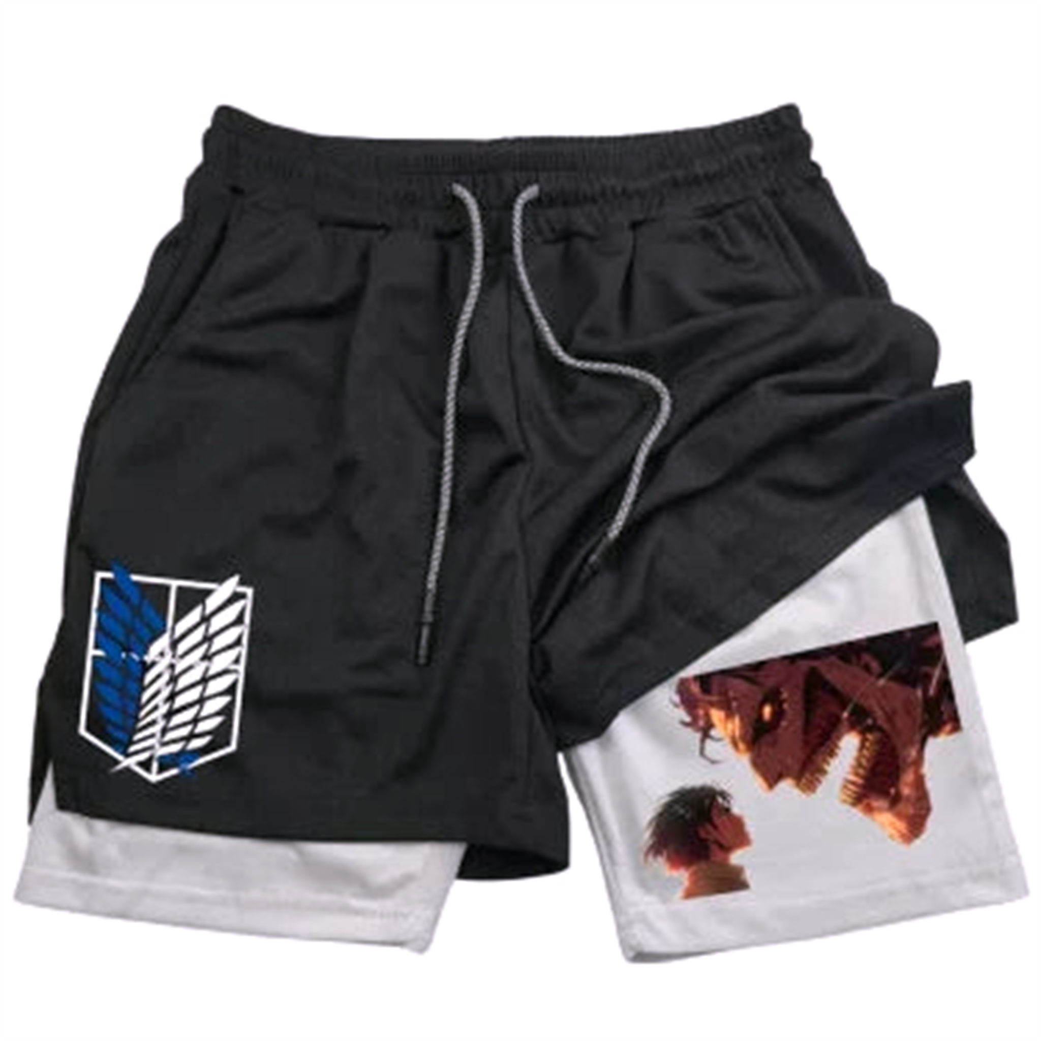 Short de Compression V13 | L'Attaque des Titans Saiko-Shop