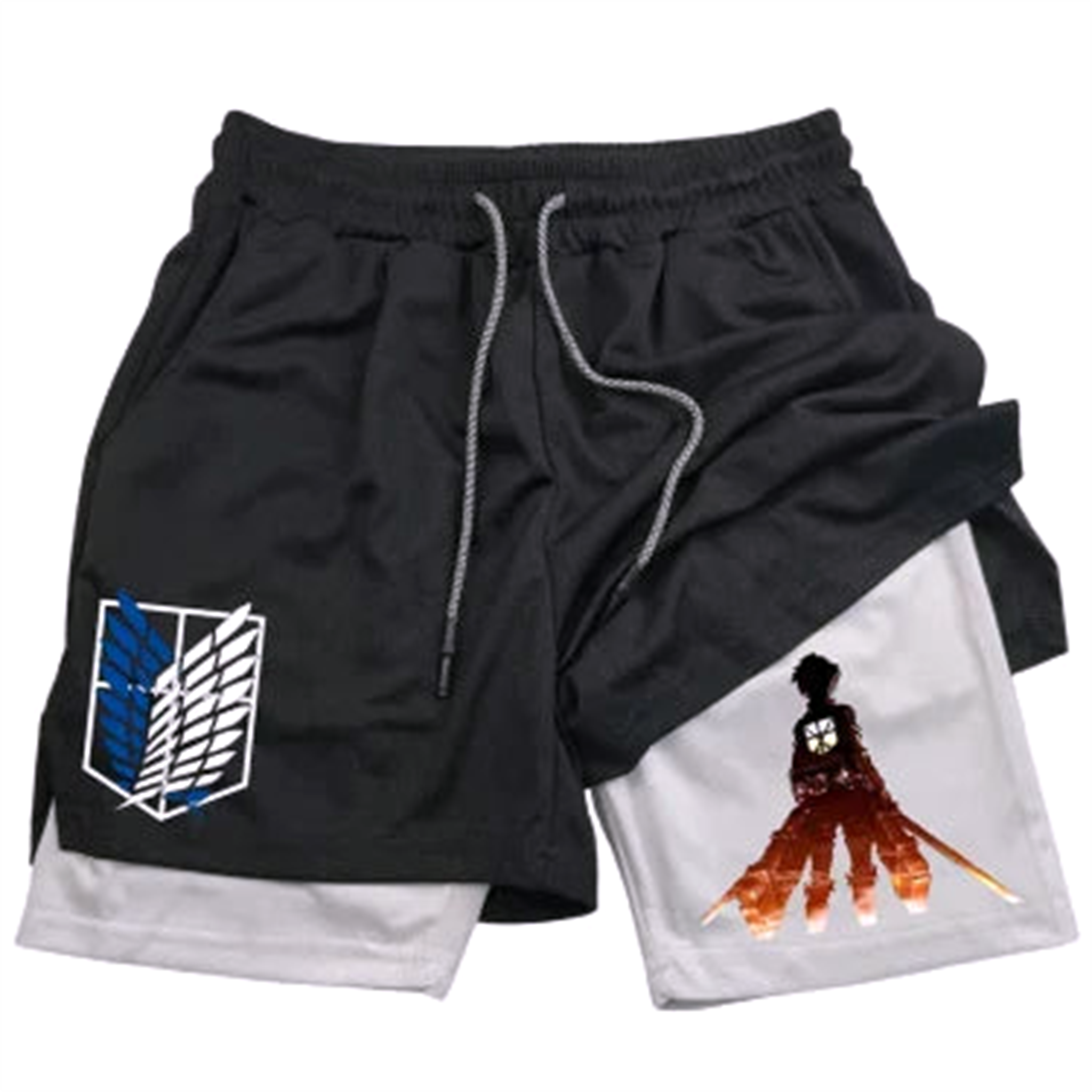 Short de Compression V11 | L'Attaque des Titans Saiko-Shop
