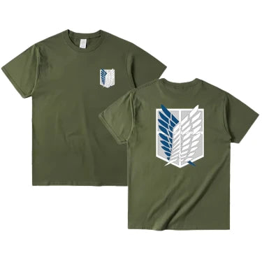 T-Shirt Oversize " ID " | L'Attaque des Titans Saiko-Shop