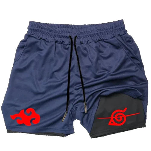 Short de Compression " Red " | Naruto Saiko-Shop