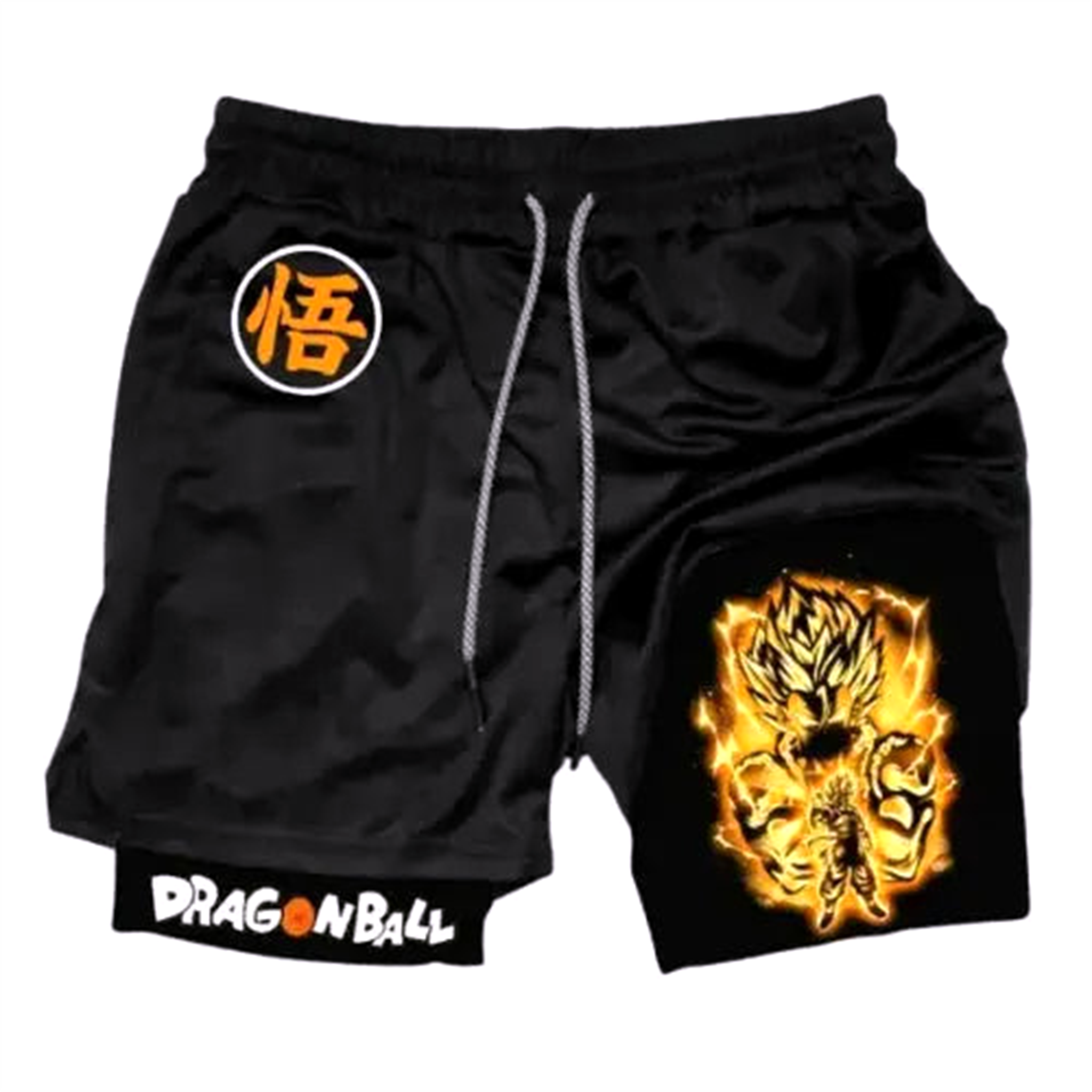 Short de Compression " Ora "| Dragon Ball Z - Saiko Shop