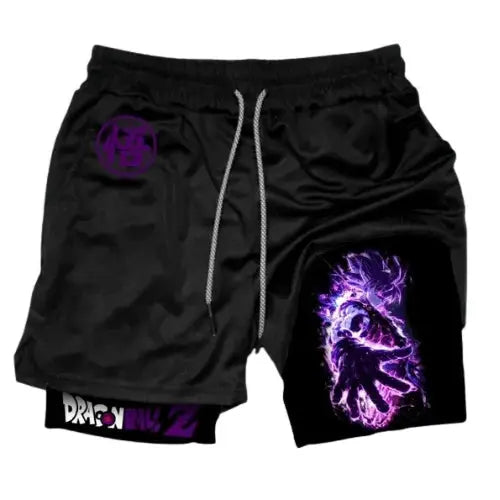 Short de Compression " Ora "| Dragon Ball Z Saiko-Shop