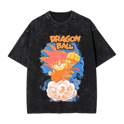 T-shirt V8 " Stun Oversize " | Dragon Ball Z - Saiko Shop