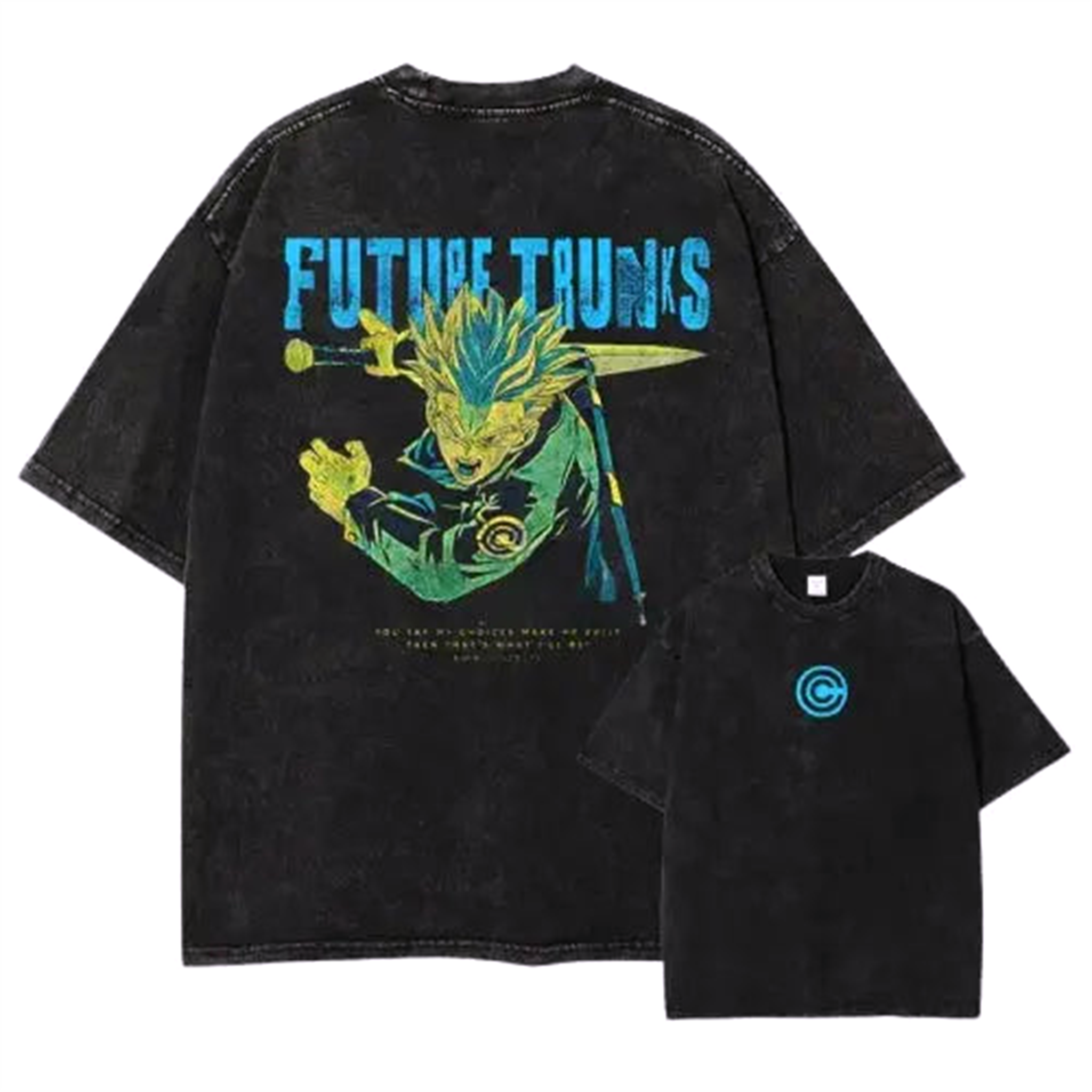 T-shirt V15 " Oversize " | Dragon Ball Z - Saiko Shop