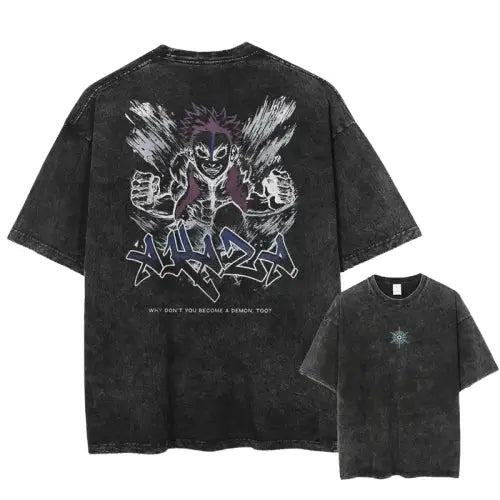 T-Shirt V11 Muzan " Oversize " | Demon Slayer Saiko-Shop