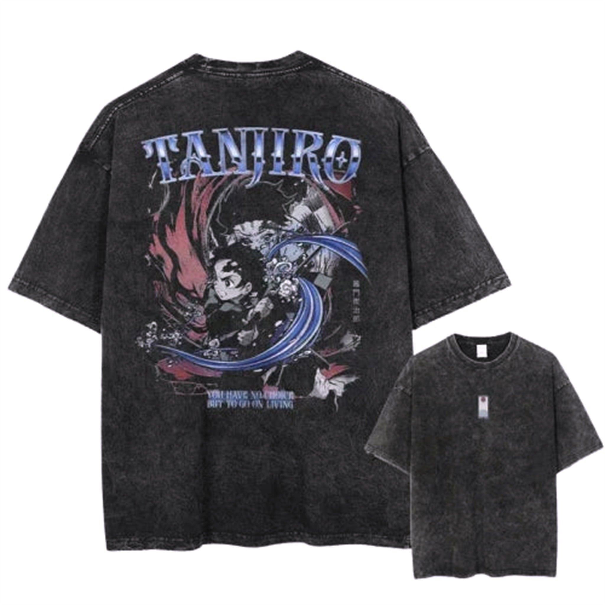 T-Shirt V10 Muzan " Oversize " | Demon Slayer Saiko-Shop