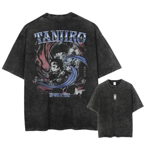 T-Shirt V11 Muzan " Oversize " | Demon Slayer Saiko-Shop