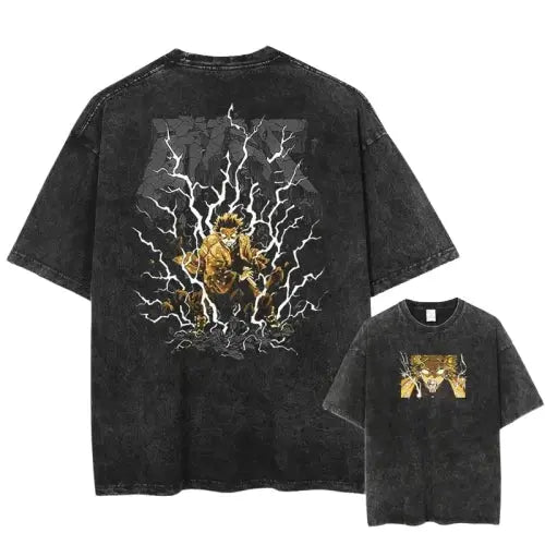 T-Shirt V11 Muzan " Oversize " | Demon Slayer Saiko-Shop