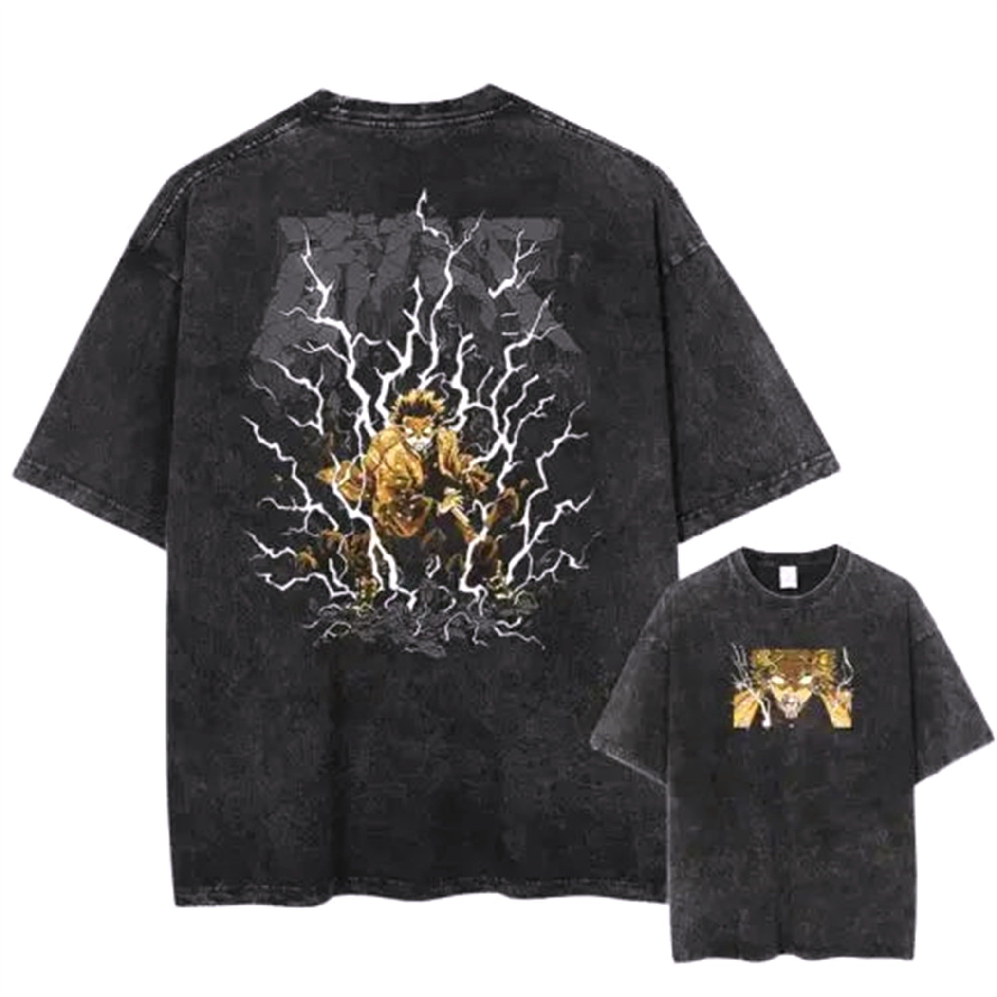 T-Shirt V2 Muzan " Oversize " | Demon Slayer Saiko-Shop