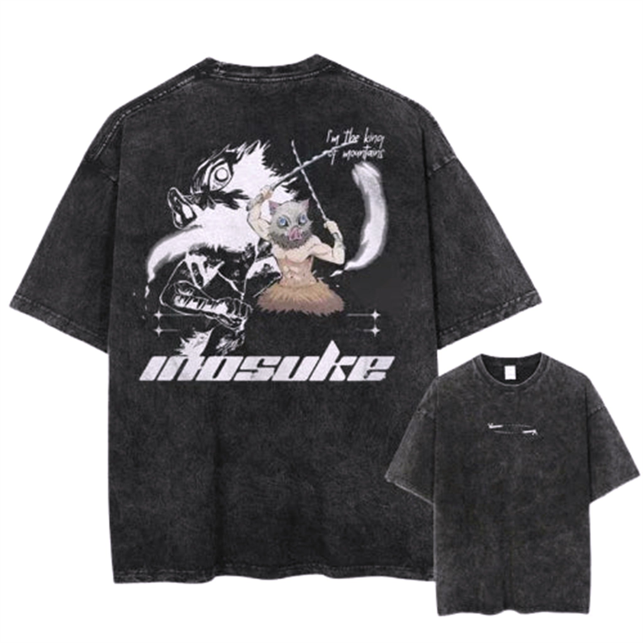T-Shirt V2 Muzan " Oversize " | Demon Slayer Saiko-Shop
