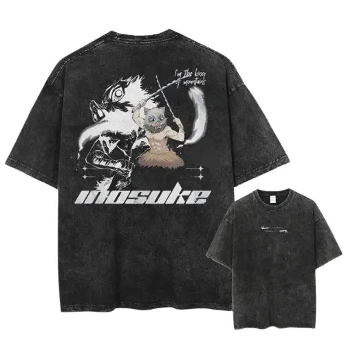 T-Shirt V11 Muzan " Oversize " | Demon Slayer Saiko-Shop