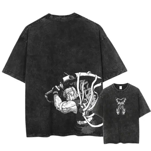 T-Shirt V11 Muzan " Oversize " | Demon Slayer Saiko-Shop