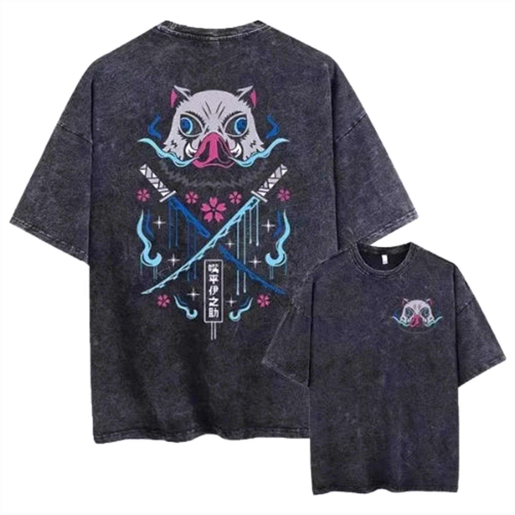T-Shirt V1 Orus " Oversize " | Demon Slayer Saiko-Shop