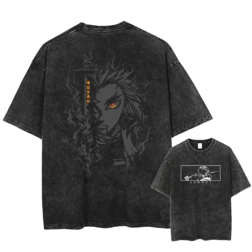 T-Shirt V11 Orus " Oversize " | Demon Slayer Saiko-Shop
