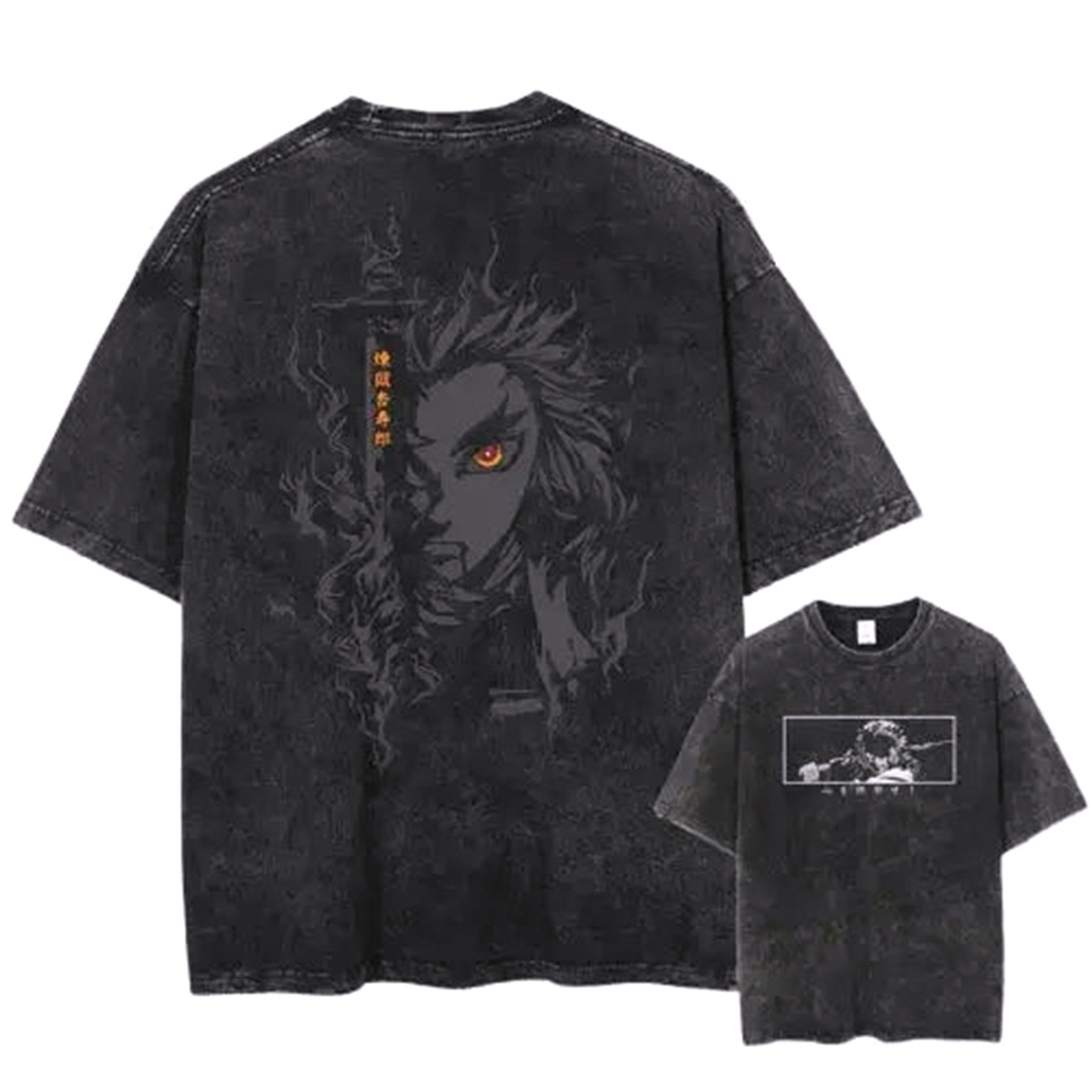 T-Shirt V1 Orus " Oversize " | Demon Slayer Saiko-Shop