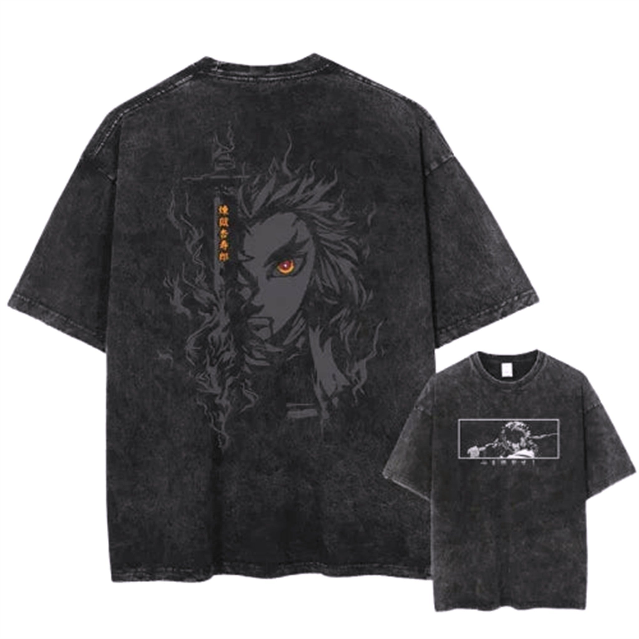T-Shirt V10 Orus " Oversize " | Demon Slayer Saiko-Shop