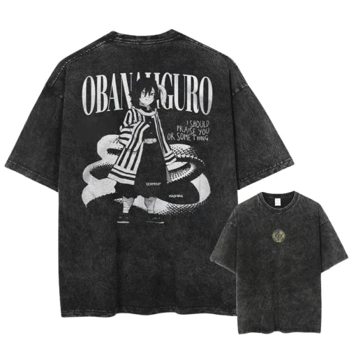 T-Shirt V11 Orus " Oversize " | Demon Slayer Saiko-Shop