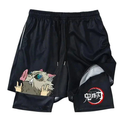 Short de Compression V20 | Demon Slayer Saiko-Shop