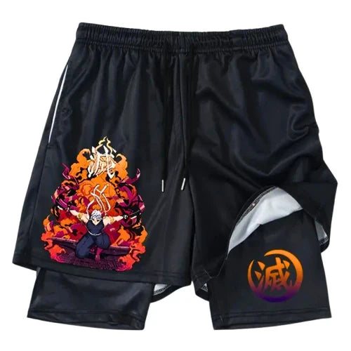 Short de Compression V20 | Demon Slayer Saiko-Shop