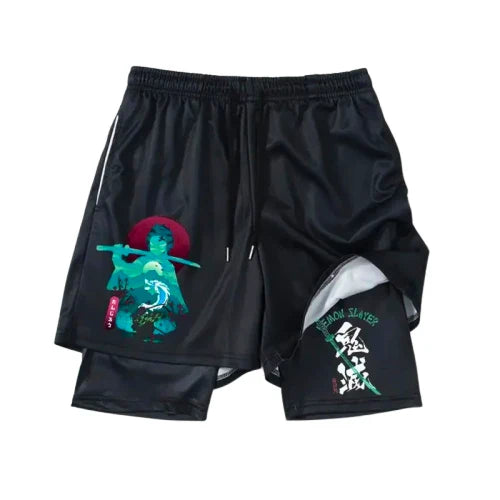Short de Compression V20 | Demon Slayer Saiko-Shop