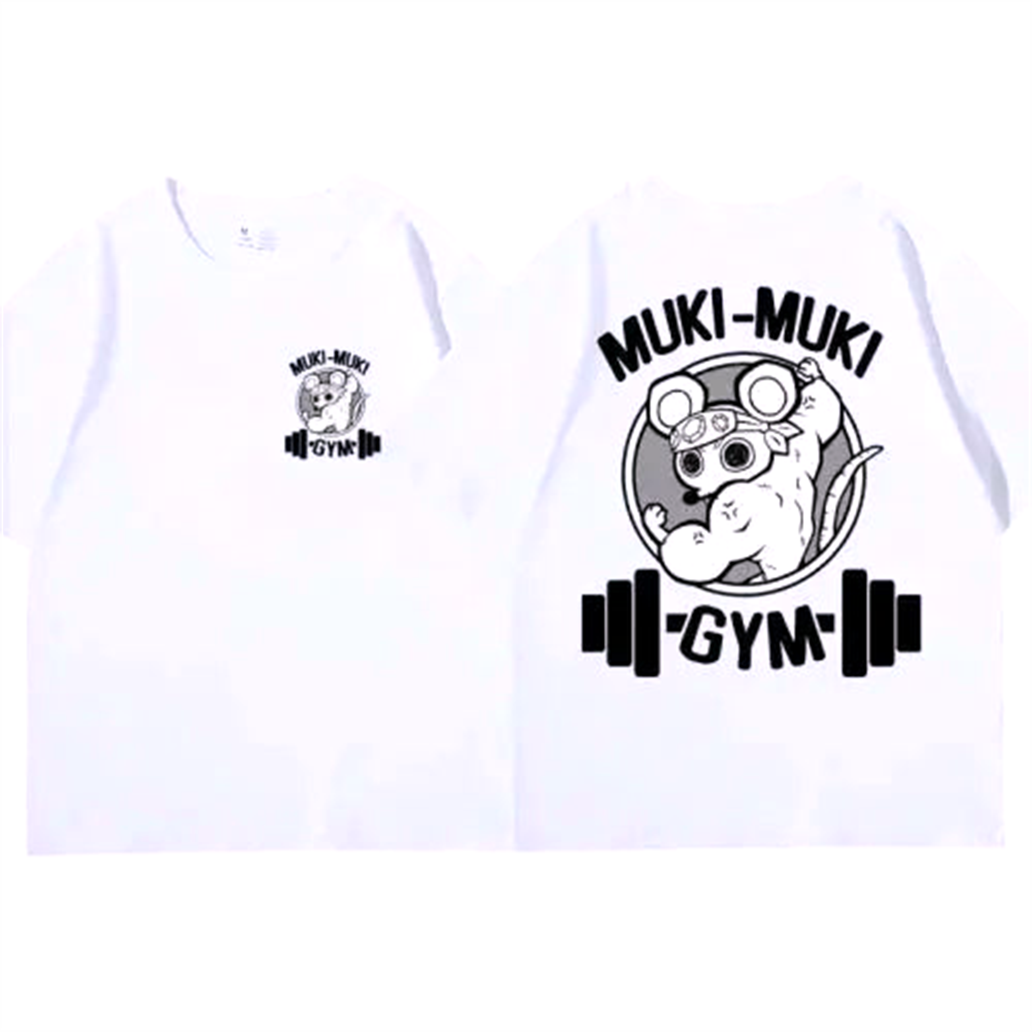 T-Shirt Oversize " Muki Muki " | Demon Slayer Saiko-Shop