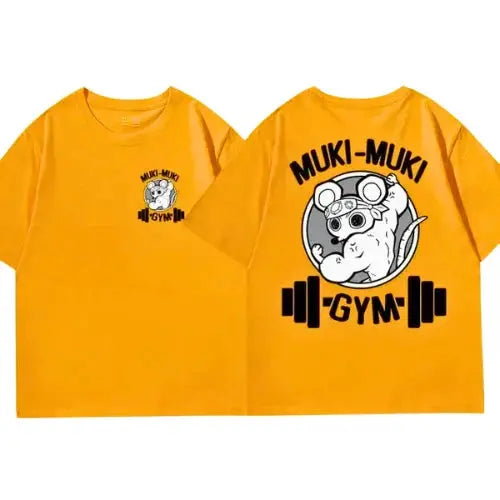 T-Shirt Oversize " Muki Muki " | Demon Slayer Saiko-Shop