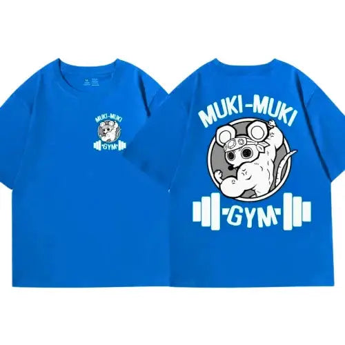 T-Shirt Oversize " Muki Muki " | Demon Slayer Saiko-Shop