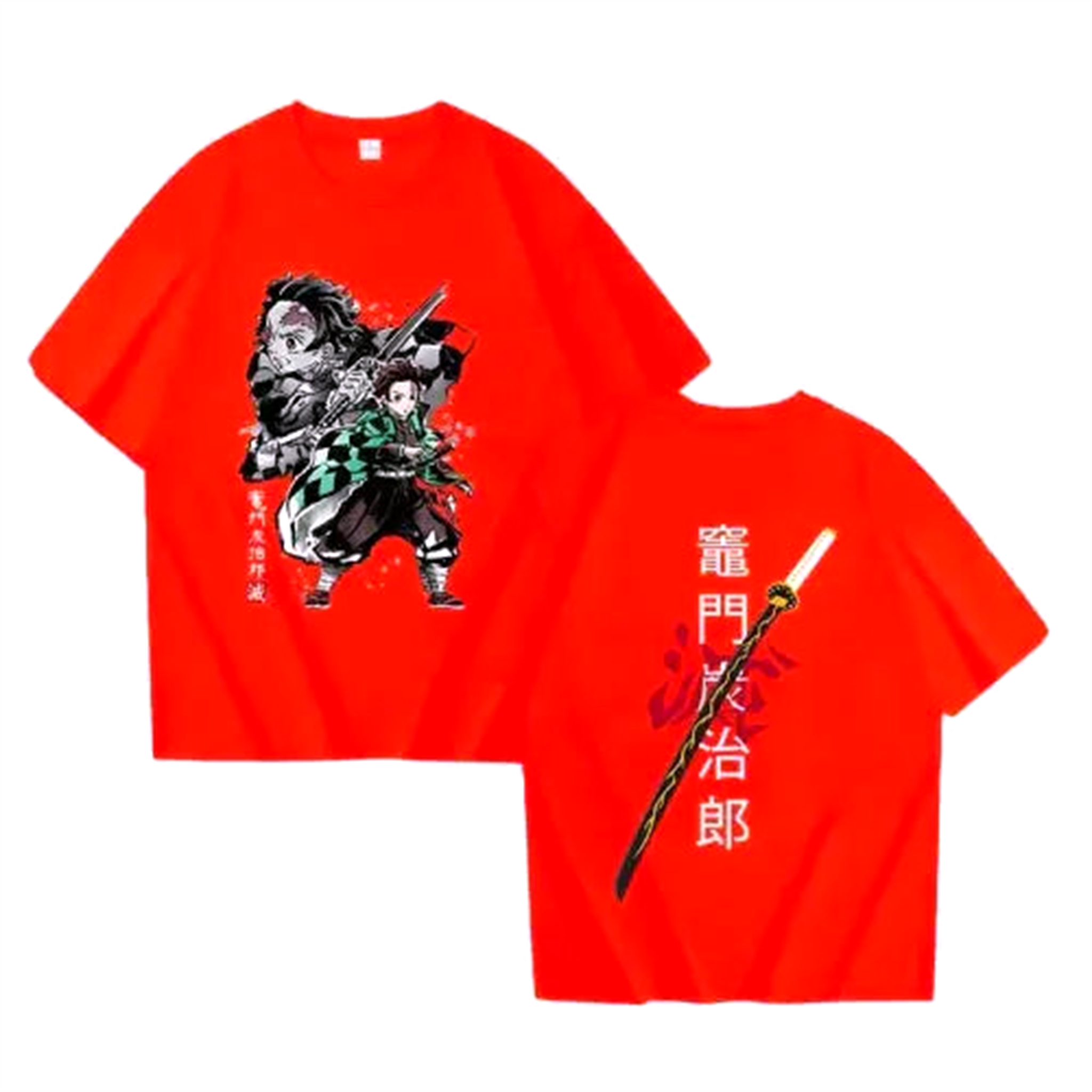 T-Shirt Oversize " Tanjiro " | Demon Slayer Saiko-Shop