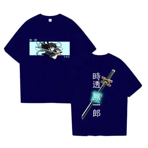 T-Shirt Oversize " Tokito " | Demon Slayer Saiko-Shop