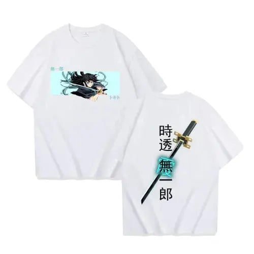 T-Shirt Oversize " Tokito " | Demon Slayer Saiko-Shop