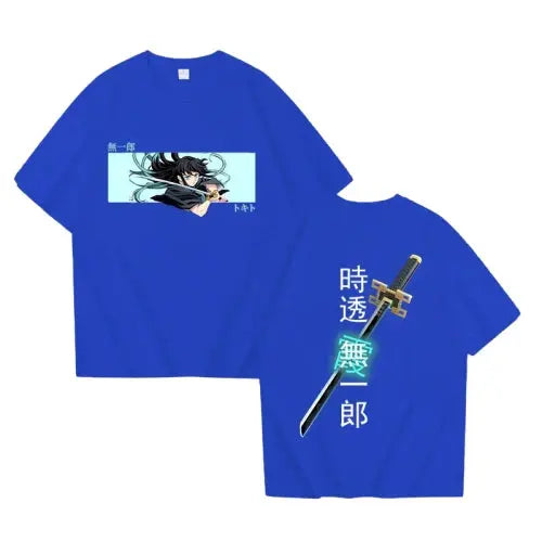 T-Shirt Oversize " Tokito " | Demon Slayer Saiko-Shop