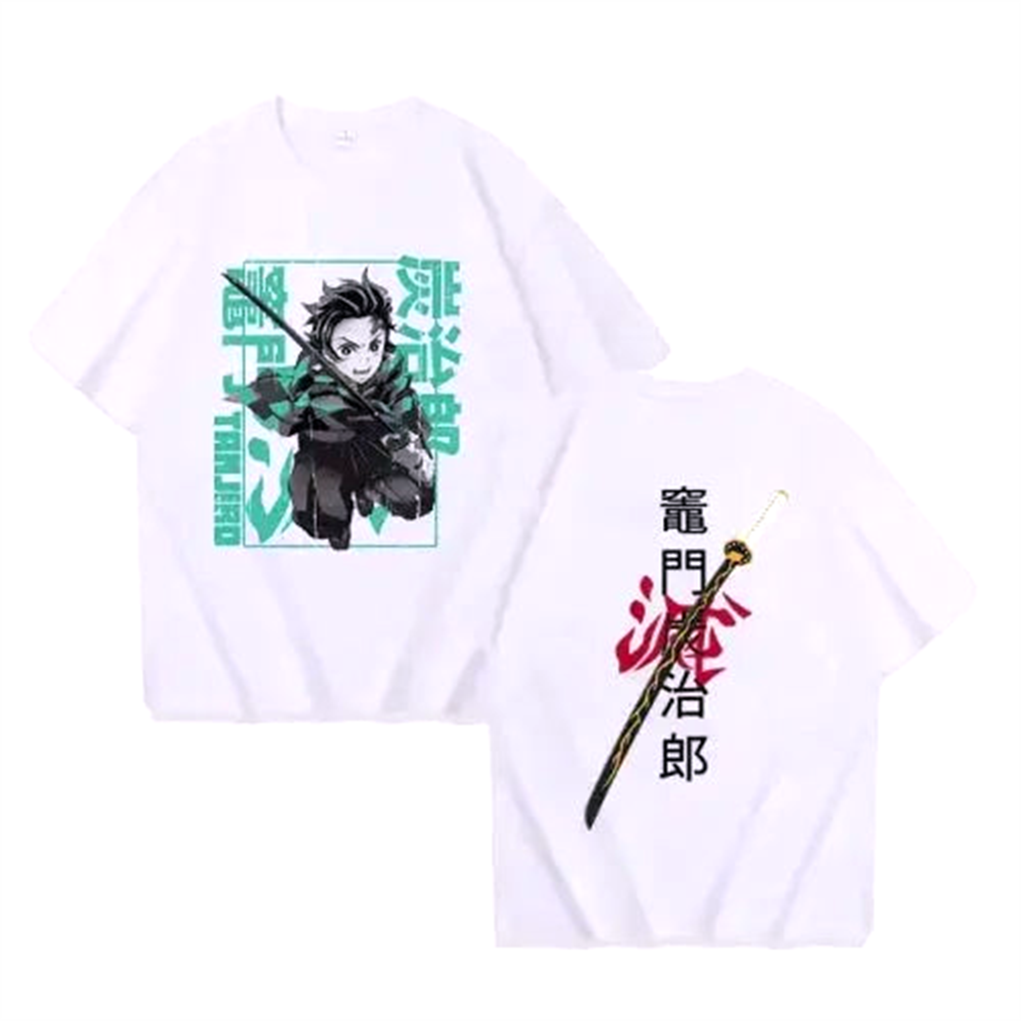 T-Shirt Oversize " Tanjiro " | Demon Slayer Saiko-Shop