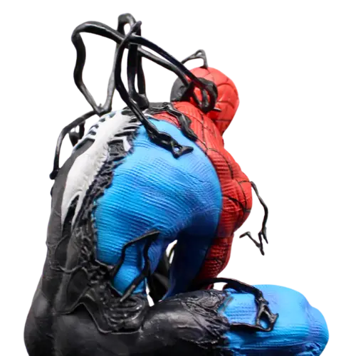 Figurine LED Spider-Man & Venom | Marvel Saiko-Shop