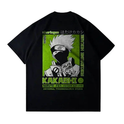 T-shirt Kakashi " Oversize " | Naruto Saiko-Shop
