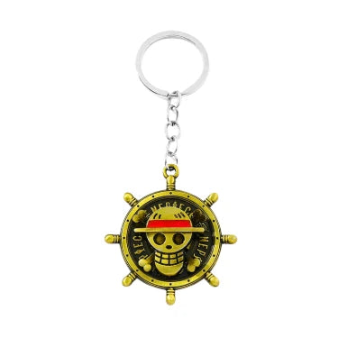 Porte-Clés " Pirate " Or | One Piece - Saiko-Shop