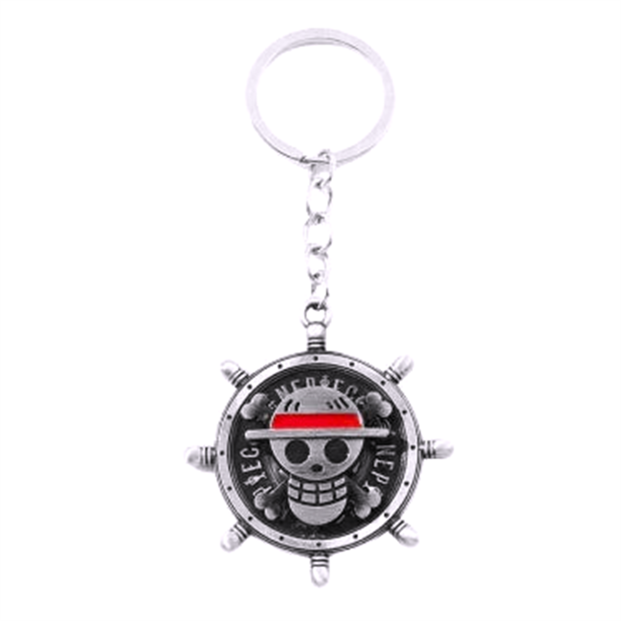 Porte-Clés Pirate Argent One Piece - Saiko-Shop
