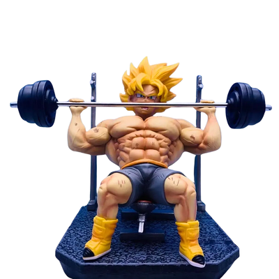 Figurine Son Goku " BodyBuilding " | Dragon Ball Z Saiko-Shop