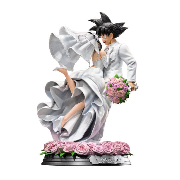 Figurine " Son Goku & Chichi Mariage " | Dragon Ball Z Saiko-Shop