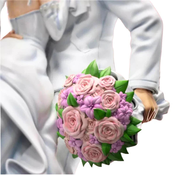 Figurine " Son Goku & Chichi Mariage " | Dragon Ball Z Saiko-Shop