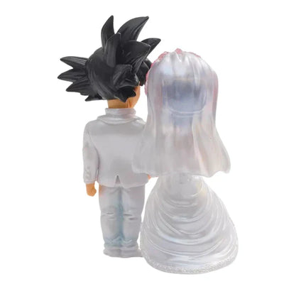 Figurine " Son Goku & Chichi Kawaii " | Dragon Ball Z Saiko-Shop