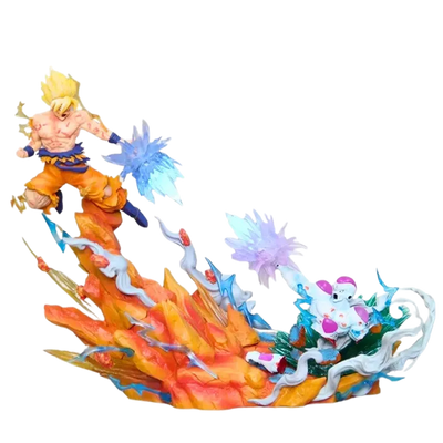 Figurine LED " Son Gohan vs Freezer " | Dragon Ball Z Saiko-Shop