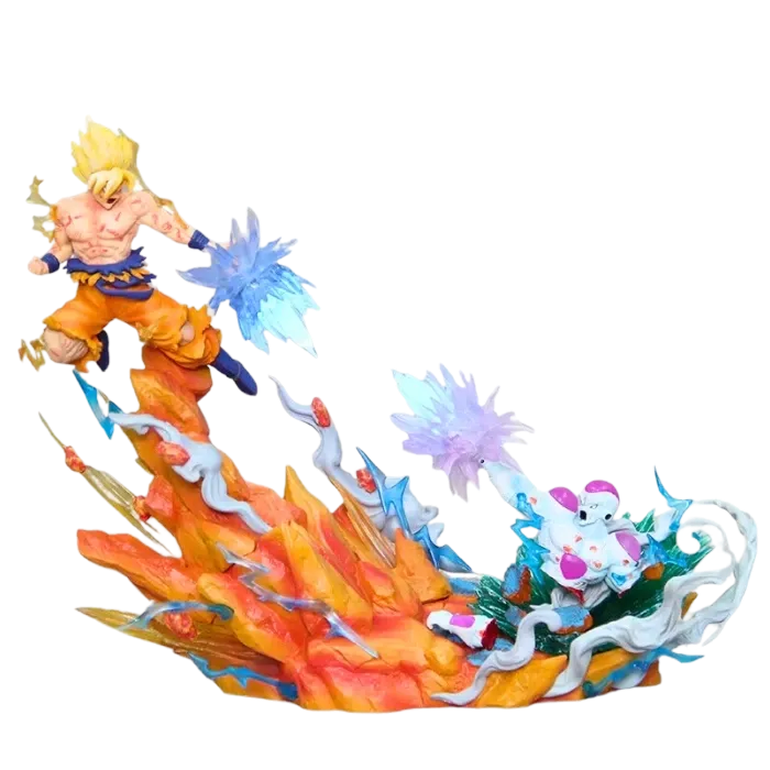 Figurine LED " Son Gohan vs Freezer " | Dragon Ball Z Saiko-Shop