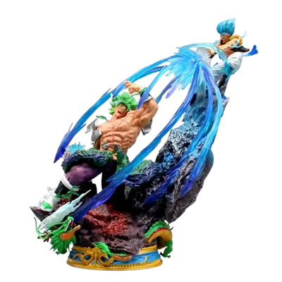 Figurine " Broly vs Gogeta " | Dragon Ball Z Saiko-Shop
