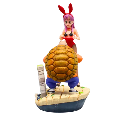 Figurine " Bulma & Maître Roshi " | Dragon Ball Z Saiko-Shop