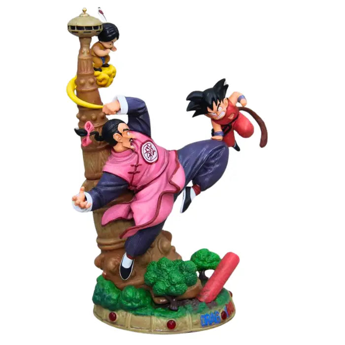 Figurine " Tao Pai Pai vs Son Goku " | Dragon Ball Z Saiko-Shop