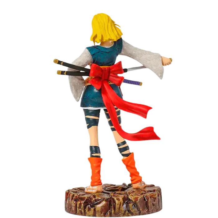 Figurine C-18 " Samouraï " | Dragon Ball Z Saiko-Shop