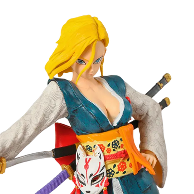 Figurine C-18 " Samouraï " | Dragon Ball Z Saiko-Shop