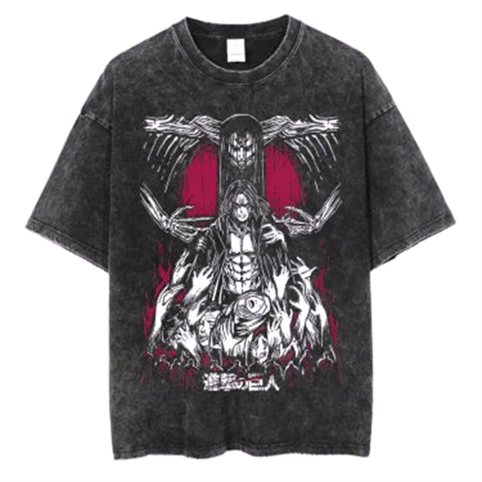 T-Shirt Oversize V4 " Titan " | L'Attaque des Titans Saiko-Shop