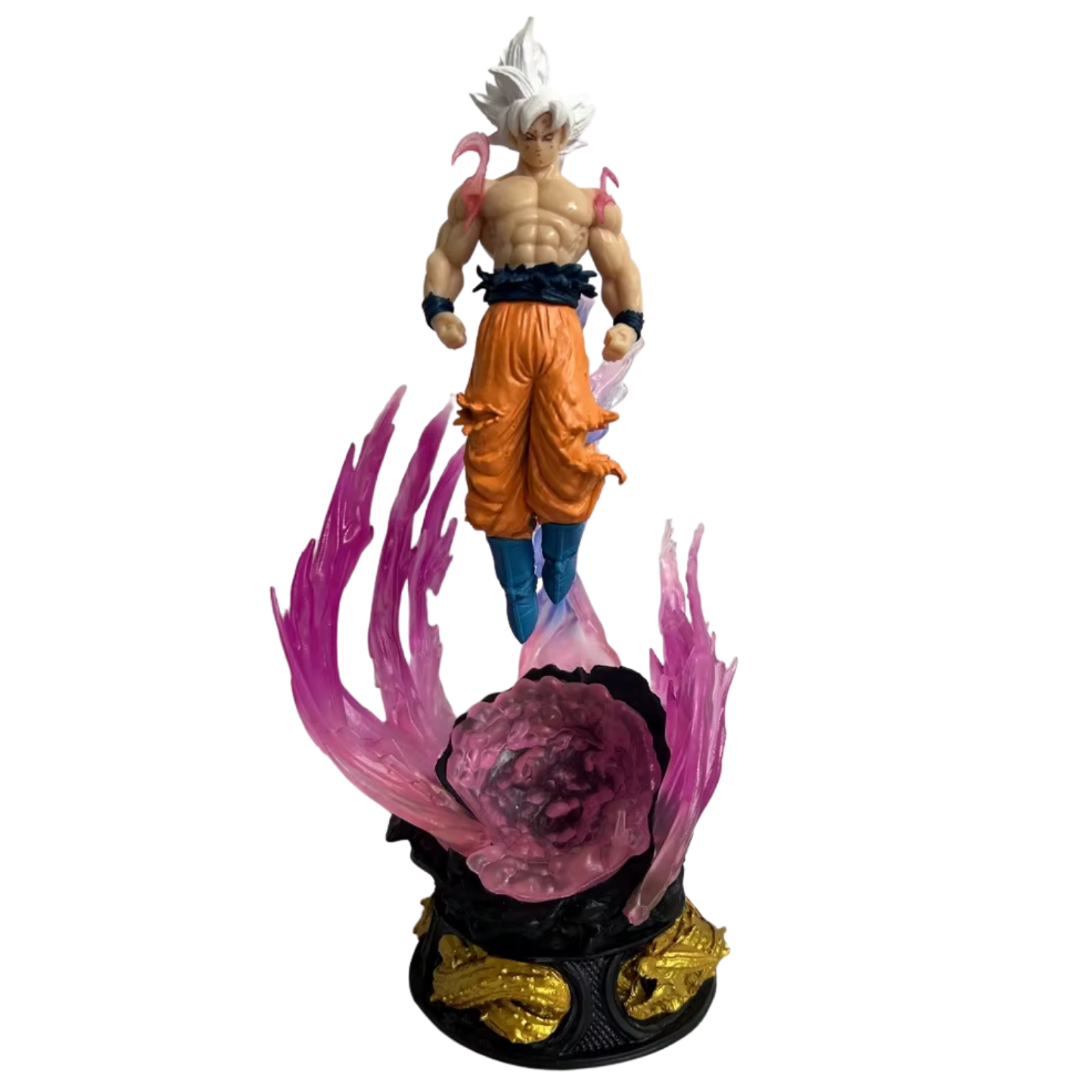 Figurine LED Son Goku " Ultra Instinct " | Dragon Ball Z Saiko-Shop